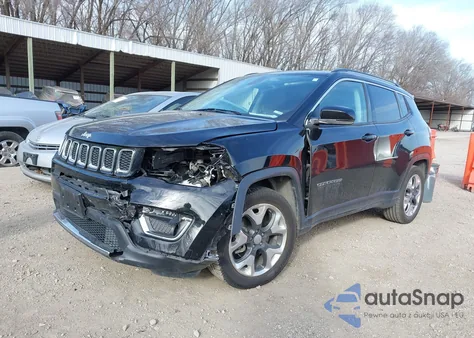 2018 Jeep Compass Limited Fwd from USA, damaged, VIN 3C4NJCCB0JT300420